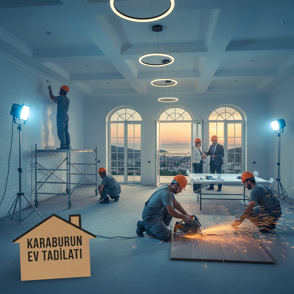 adc dekorasyon karaburun ev tadilatı - karaburun ev yenileme