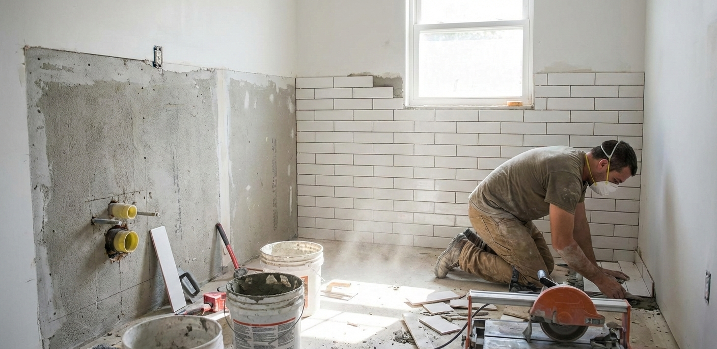 Menderes banyo tadilatı Adc Dekorasyon