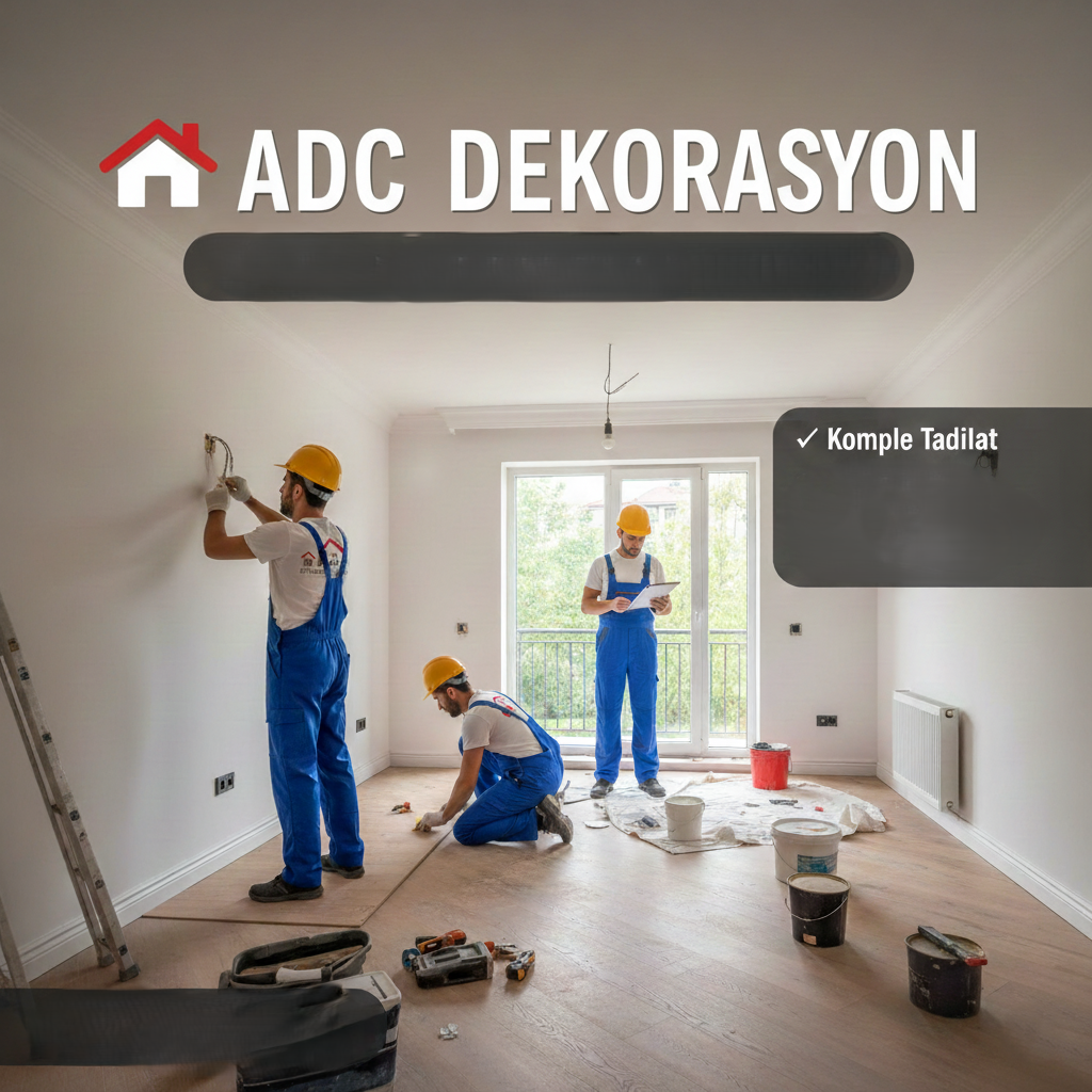 Kiraz ev tadilatı ve ev yenileme hizmetlerinde ADC Dekorasyon farkını keşfedin.