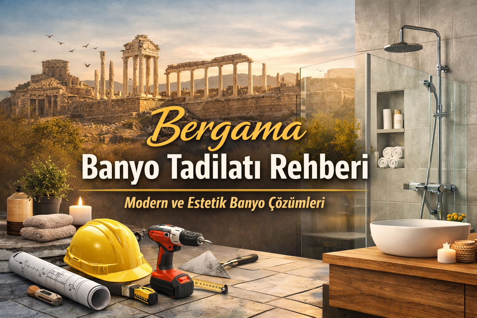 Adc dekorasyon - Bergama Banyo Tadilatı - Bergama Banyo Yenileme