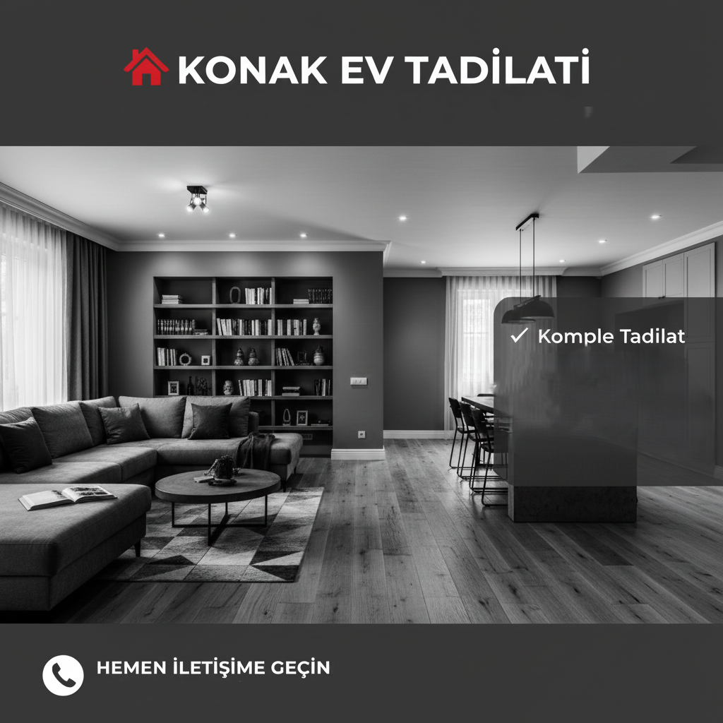 Adc dekorasyon - Konak Ev Tadilatı - Konak Ev Yenileme