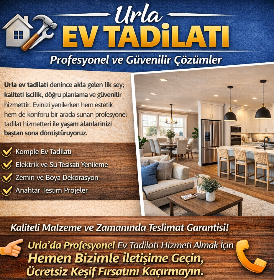 adc dekorasyon - Urla Ev Tadilatı – Urla Ev Yenileme