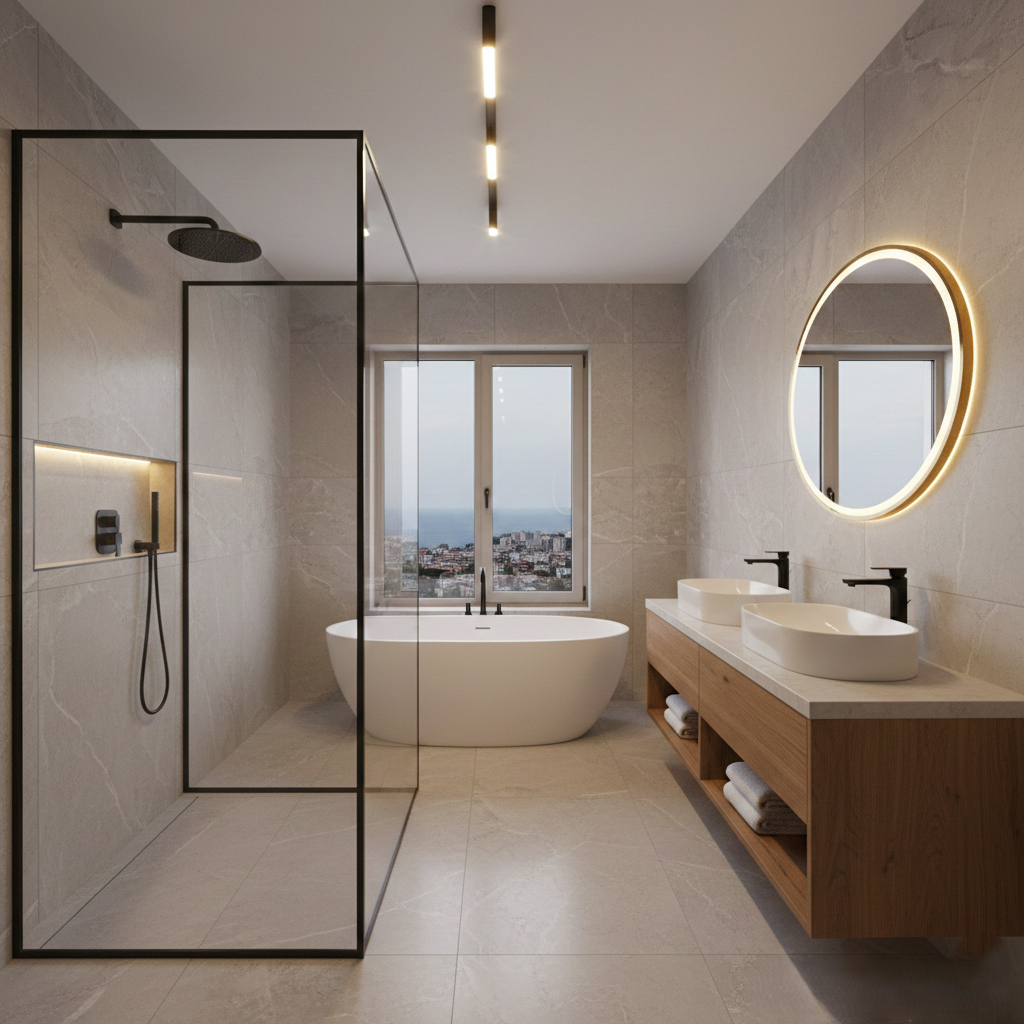 adc dekorasyon - bayraklı banyo tadilatı - bayraklı banyo yenileme