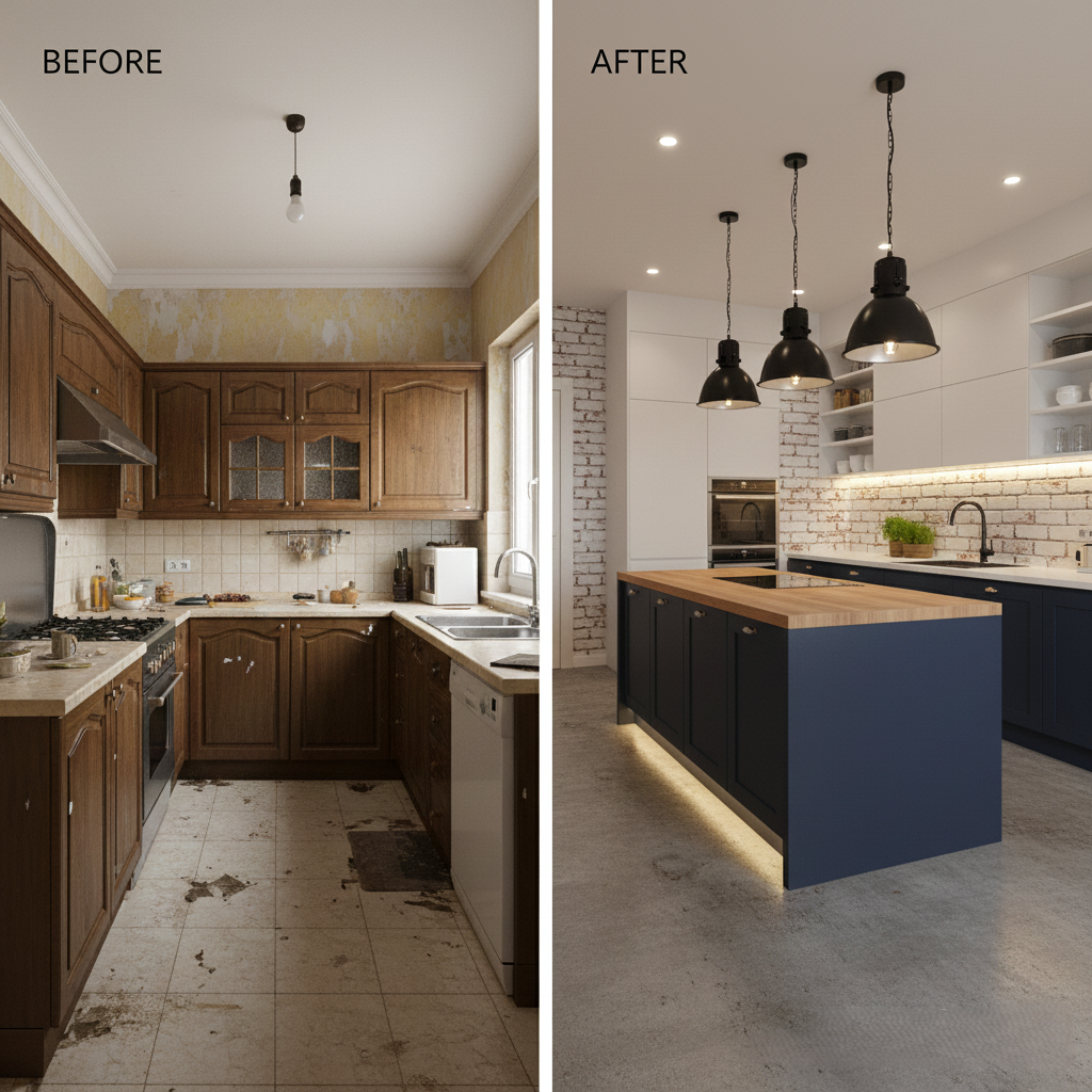 Bornova’da mutfak tadilatı ve yenileme mi arıyorsunuz? ADC Dekorasyon ile modern, fonksiyonel ve şık bir mutfağa kavuşun!