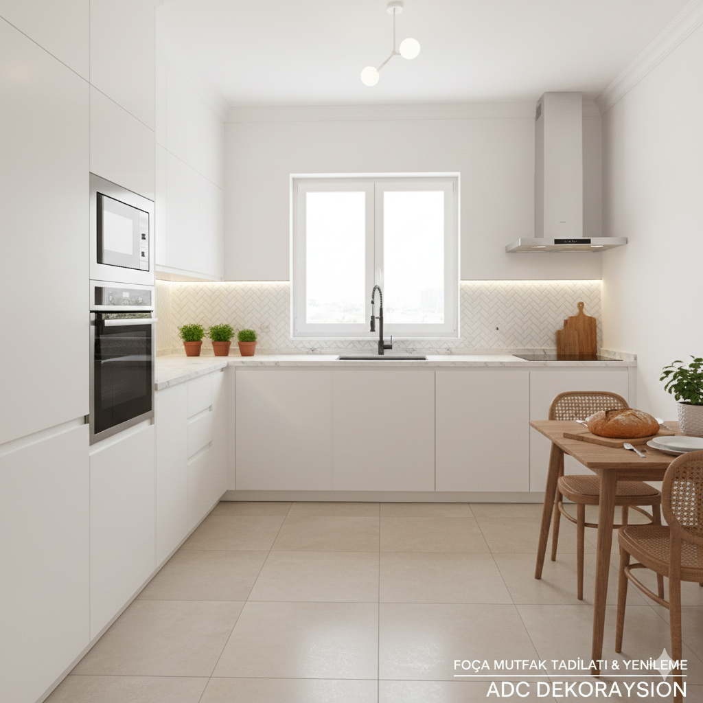 adc dekorasyon foça mutfak tadilatı - foça mutfak yenileme