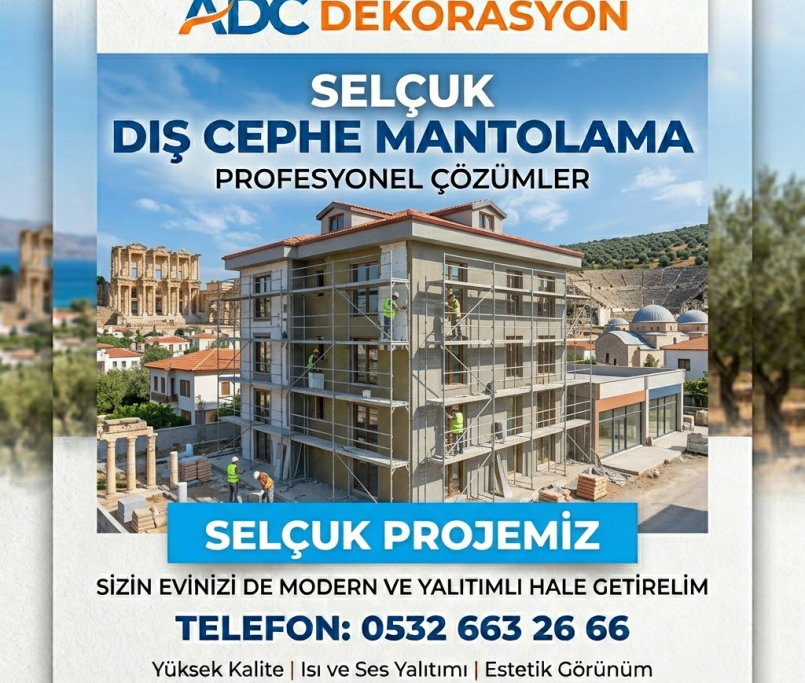 ADC Dekorasyon - Selçuk Dış Cephe Mantolama