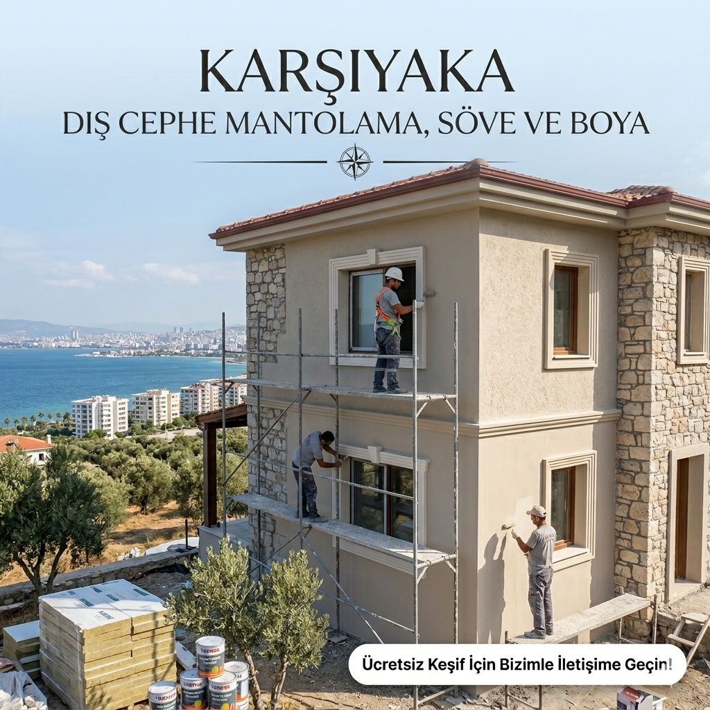 Karşıyaka Dış Cephe Mantolama, Söve ve Dış Cephe