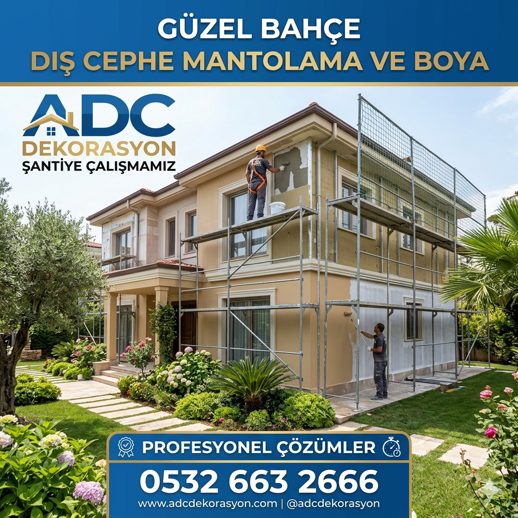 Güzelbahçe Dış Cephe Mantolama - ADC Dekorasyon