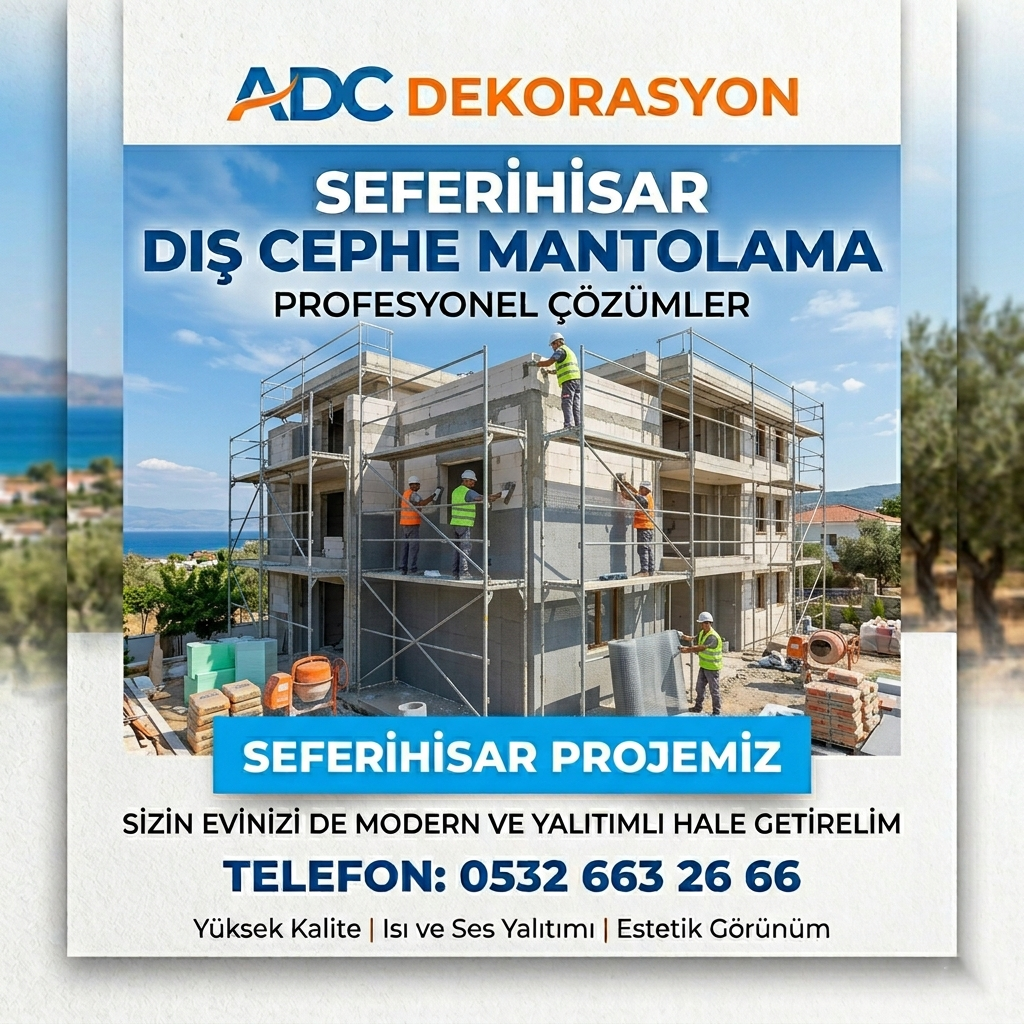 adc dekorasyon - Seferihisar Dış Cephe Mantolama